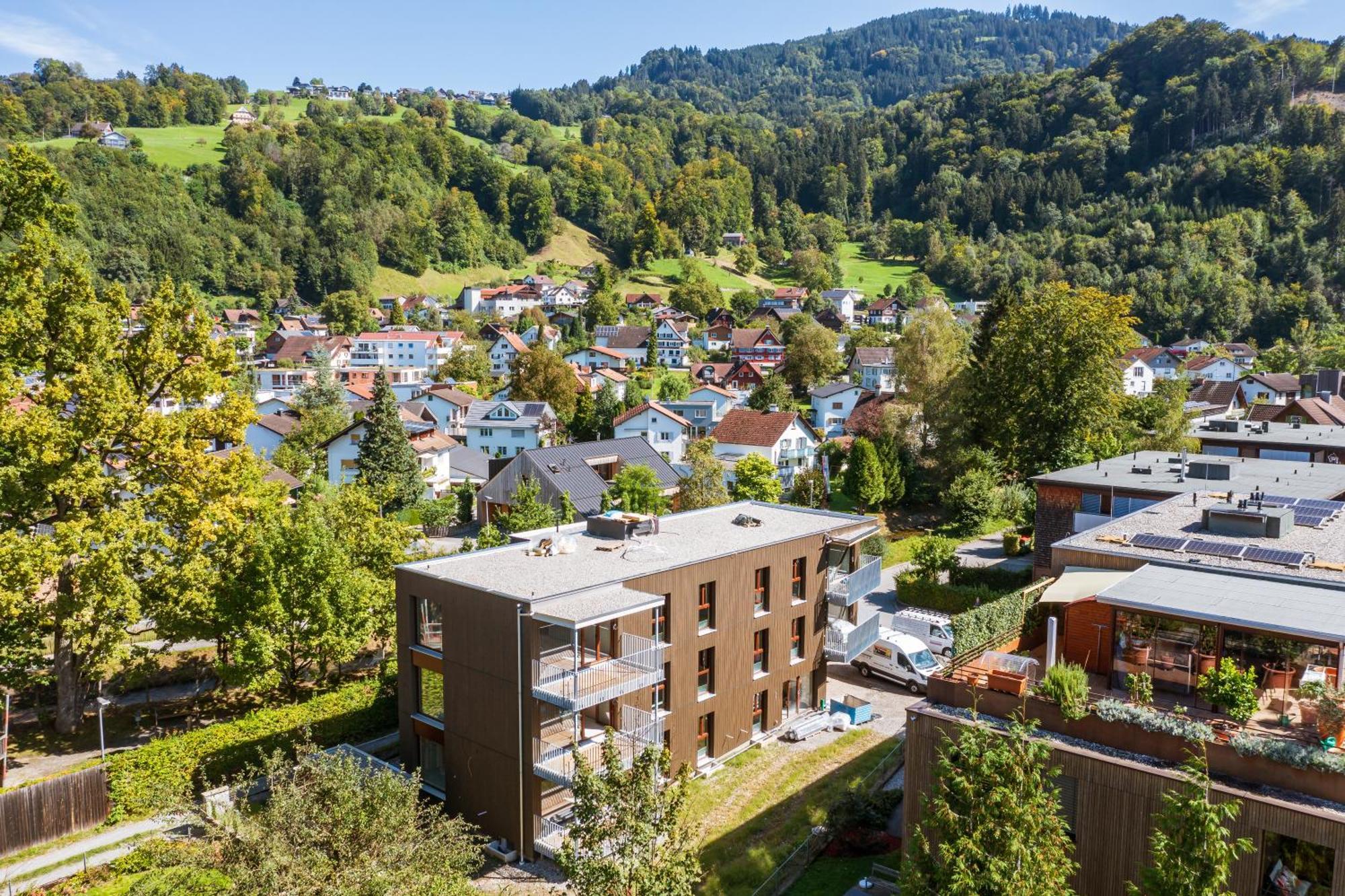Urban-Apartmenthaus Zwischen Berg Und See Dornbirn Exteriör bild