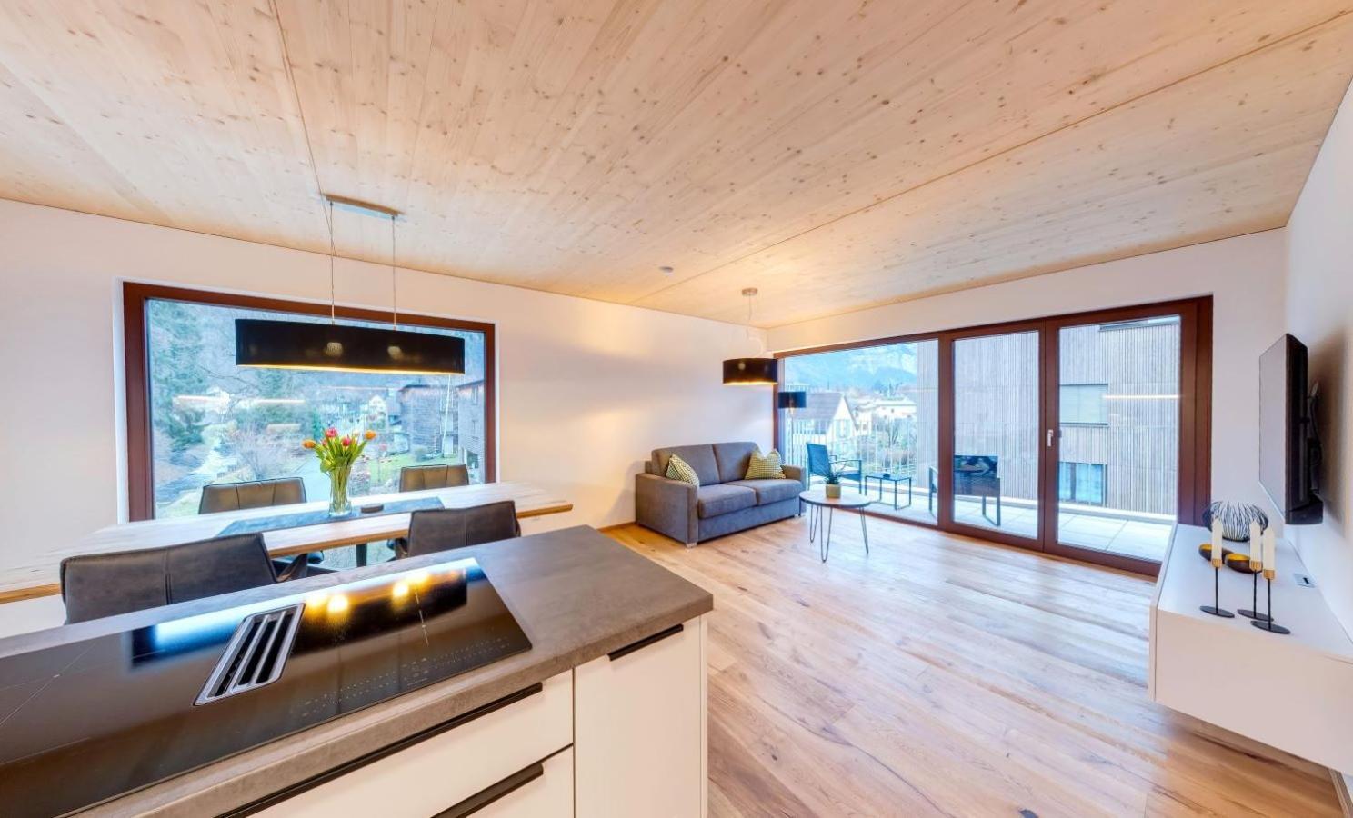 Urban-Apartmenthaus Zwischen Berg Und See Dornbirn Exteriör bild